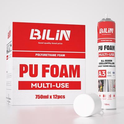 Expanding Spray Polyurethane Foam PU Foam, Multi-Purpose for Frames/Doors/Walls