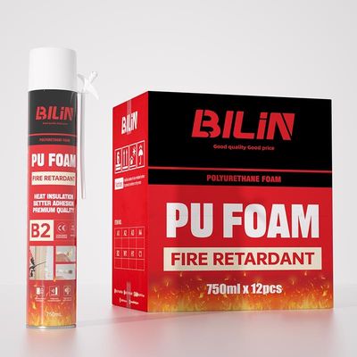 Heat Insulation Fire Retardant PU Foam Lightweight Fire Resistant Spray Foam