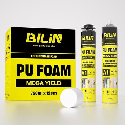 Multi Use High Yield Expanding Foam Customizable Polyurethane Pu Foam Spray