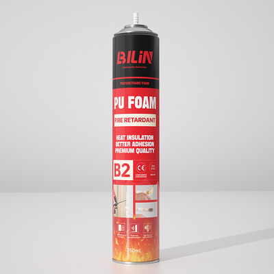B1 Acoustic and Fire Retardant Polyurethane Foam for Wall Insulation and Pipe Penetrations