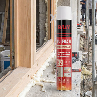 500 мл 750 мл B2 огнестойкая полиуретановая пена ручного типа с насадкой для самостоятельного ремонта трещин дома